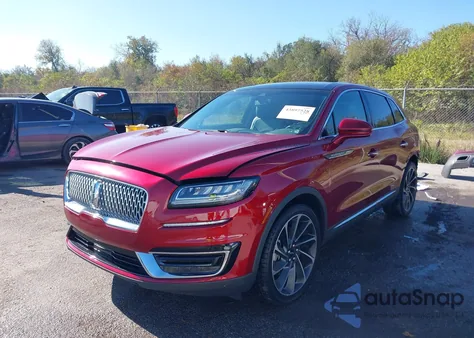 2019 Lincoln Nautilus Reserve из США, поврежденный, VIN 2LMPJ6L90KBL22700